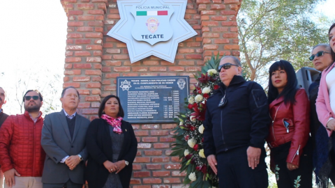 Tecate hoy tiene a policías mas comprometidos: Nereida Fuentes