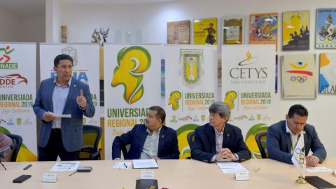 Firman INDE, CETYS y UABC importante acuerdo rumbo a Universiada Regional 2019