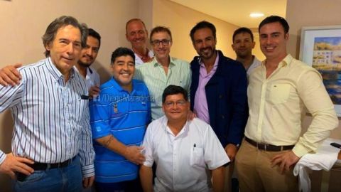 Maradona es dado de alta tras operación