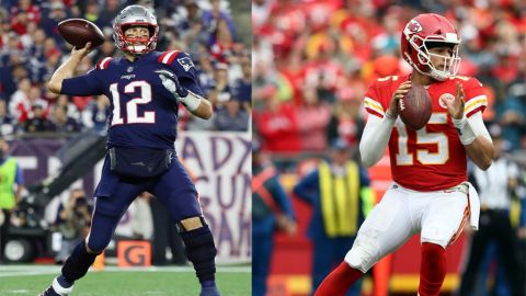 Brady y Mahomes alcanzan el éxito de maneras diferentes