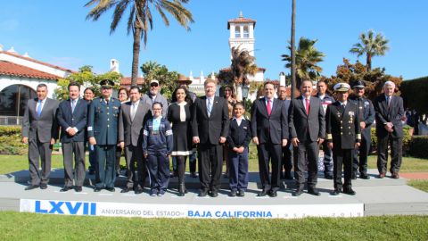 Clase política celebró el LXVII Aniversario de Baja California