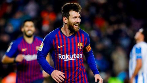 Messi entró a salvar al Barça para ganar