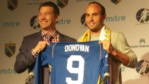 VIDEO CADENA DEPORTES: Landon Donovan, nuevo jugador de San Diego Sockers