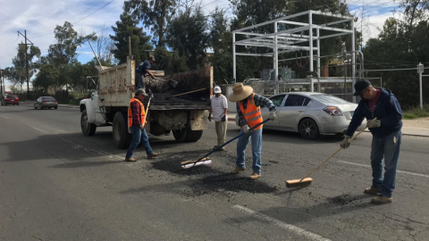 Atienden principales arterias viales en la ciudad