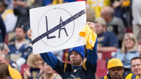 En San Luis, ex fans de Rams ahora alientan a Patriots