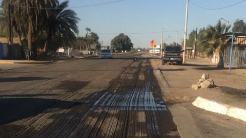 Inversión de más de 26 millones de pesos en pavimentación para Mexicali