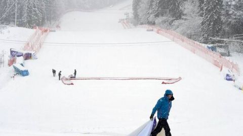 Fuerte nevada cancela prueba de Copa del Mundo en Alemania