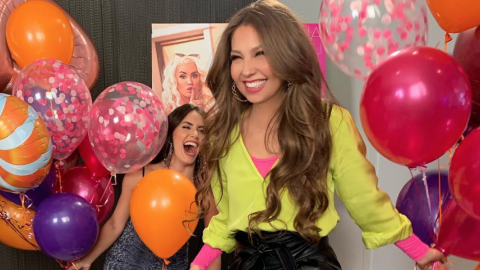 Thalía impacta con su figura en Instagram