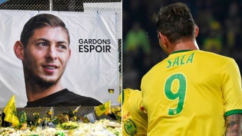 El Nantes retira el ''9'' como homenaje a Emiliano Sala