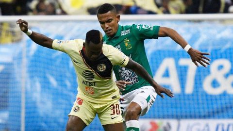 Mena firma doblete en la goleada del León sobre el América