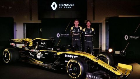 Renault revela su nuevo monoplaza