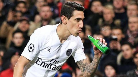 UEFA abre expediente por botella lanzada a Di María