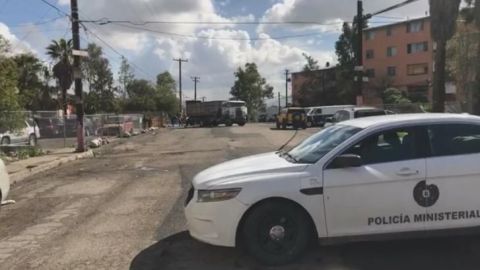 Muere hombre atropellado por un camión del Ayuntamiento de Tijuana