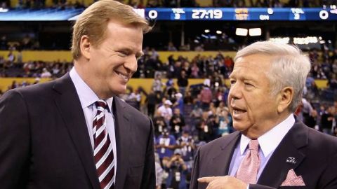 NFL emite declaración sobre situación del propietario de los Patriots