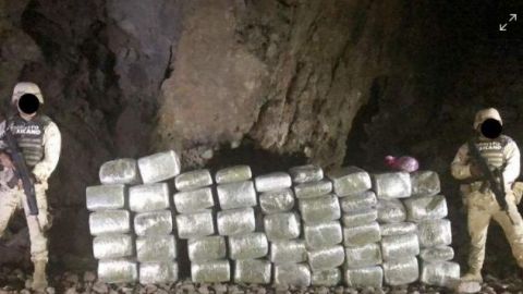 Ocultan droga en cueva de San Quintín