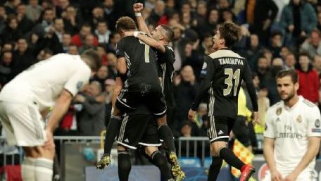 Reporte de VAR dio como válido tercer gol del Ajax contra Real Madrid