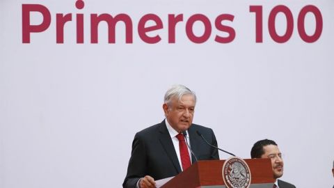 No "hay ni asomo de recesión", asegura AMLO en informe de 100 días