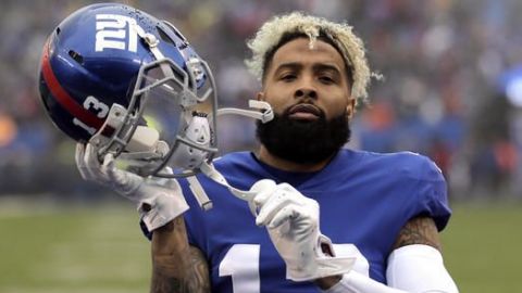 Browns adquieren a Odell Beckham Jr.en cambio con Giants