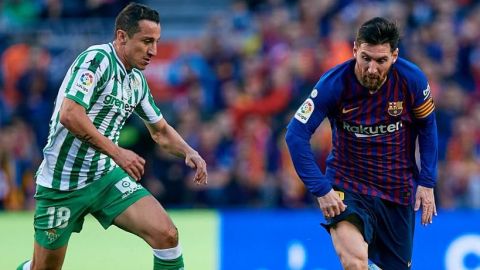 “Messi come aparte”: Andrés Guardado previo al Betis-Barça