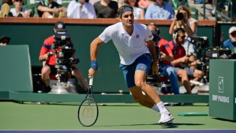 Roger Federer accede a semis de Indian Wells