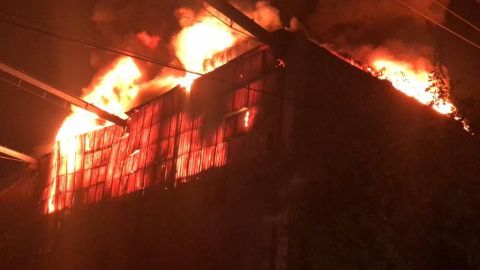 Incendio provoca el 60% de daños en la empresa Rilez