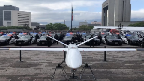 "El Bronco" busca combatir crimen en NL con dron millonario