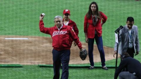 López Obrador inaugura el estadio de los Diablos Rojos de México