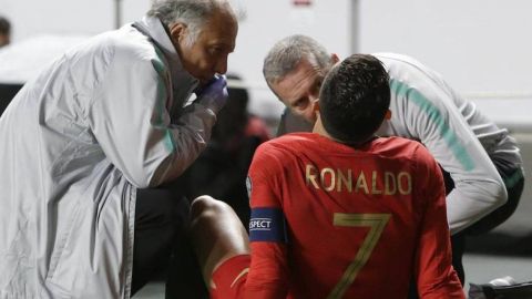 Portugal decepciona y Cristiano se lesiona
