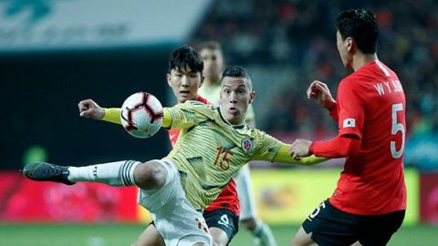 Colombia pierde 2-1 ante Corea del Sur en amistoso