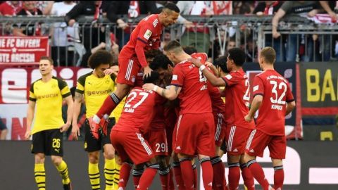 Bayern golea al Dortmund y recupera liderato de la Bundesliga