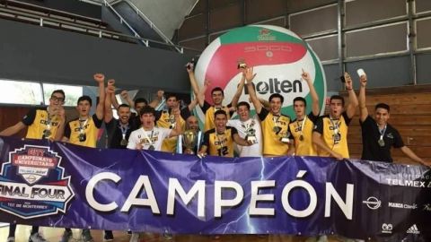 CETYS tiene equipo bicampeón de Voleibol Masculino