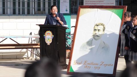 Gobierno de Tecate conmemora el centenario luctuoso de Emiliano Zapata