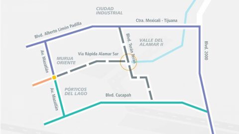 Recuerdan cierre parcial del bulevar Terán Terán este 12 de abril