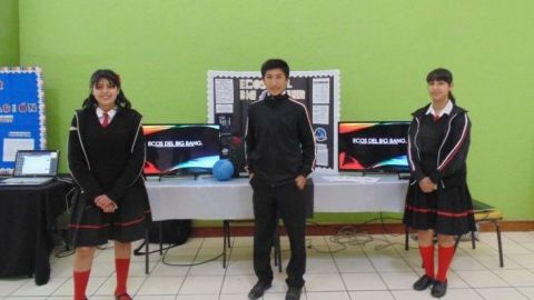 Participan alumnos de secundaria en el concurso de ciencia y tecnología 2019