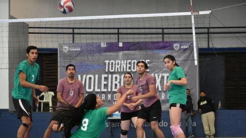 Comienzan playoffs en torneo de voleibol Mariano Matamoros