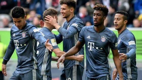 Bayern recupera la cima en la Bundesliga