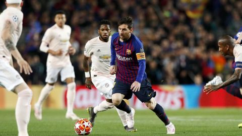 Barcelona golea al United y se clasifica para las semifinales