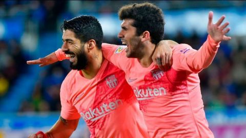 Aleñá y Suárez dejan al Barcelona a un paso del título