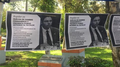 Regidor de Tijuana inicia huelga de hambre