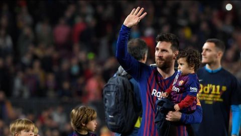 Messi es distinguido con una alta condecoración de Cataluña