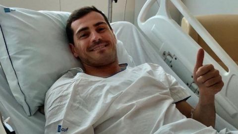 "Todo controlado", dice Iker Casillas tras infarto