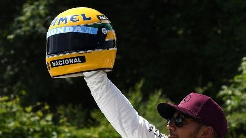 Hamilton: "Senna es el piloto más emblemático de la F1"