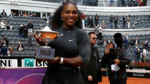 Serena Williams reaparecerá en el Abierto de Italia