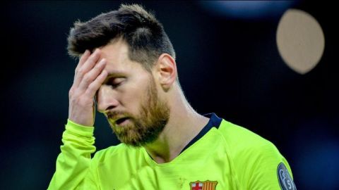 Aficionados del Barcelona increpan a Messi en el aeropuerto de Liverpool