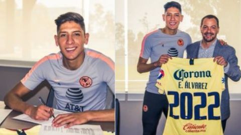 Edson Álvarez renueva con América hasta 2022