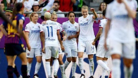 Lyon aplasta al Barça en Final de la Champions Femenil