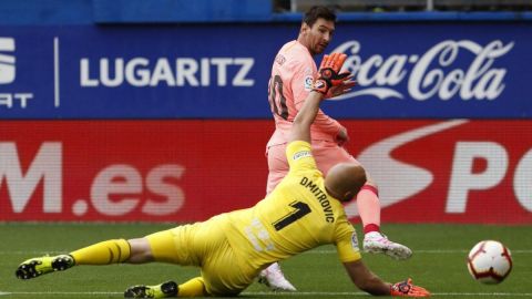 El Eibar choca con Messi