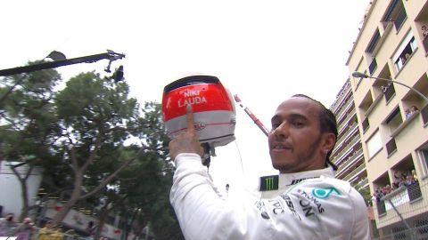 Hamilton gana el Gran Premio de Mónaco desde la 'pole'