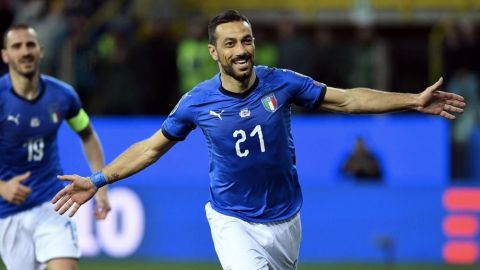 Mancini llama a Quagliarella para duelos con Grecia y Bosnia