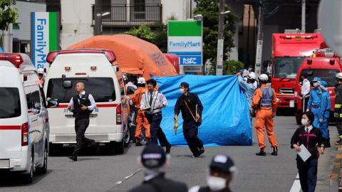 Suben a 16 las víctimas del ataque en Japón, entre ellas dos posibles muertos